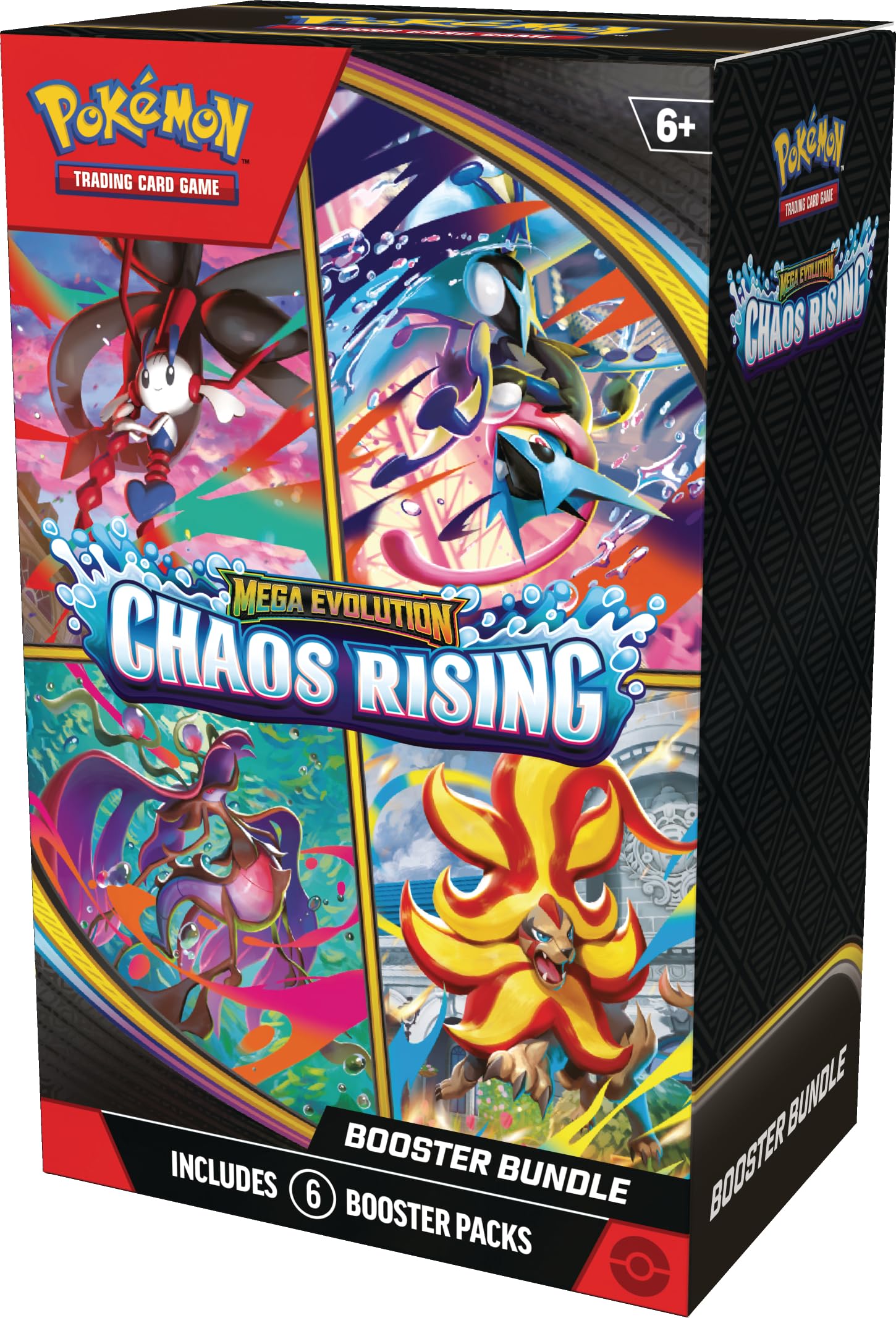 新品未開封　ポケカ　Chaos Rising Booster Bundle 海外 Amazon.com: Pokémon TCG: Mega Evolution—Chaos Rising Booster